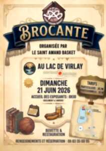 Brocante au lac de Virlay
