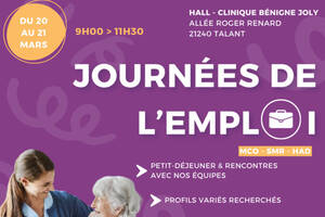 Journées de l'emploi à la Clinique Bénigne Joly