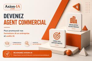 Agent commercial indépendant H/F – Formations IA, audits IA et coaching – Secteur Grenoble