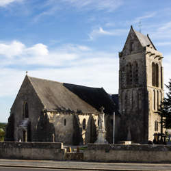 photo Pierres en Lumières > Église de Saint Marcouf de l'Isle