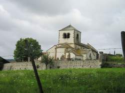 photo JEP - visite de l'église de Colamine