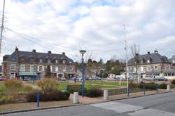 photo Visite guidée : Fontaine-la-Mallet, une reconstruction en béton