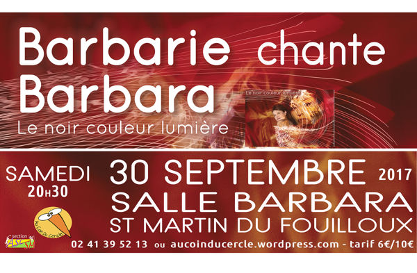 Barbarie chante Barbara