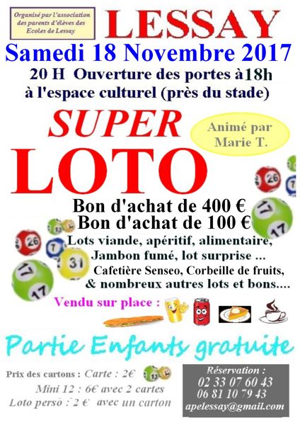 super loto animé par Marie T