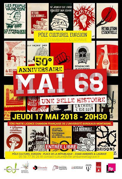 Mai 68 ... Une Belle Histoire