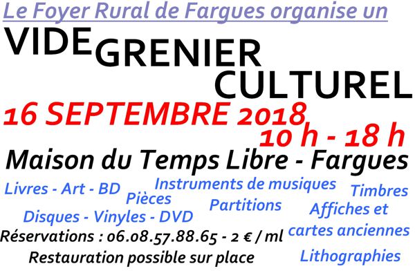 Vide Grenier Culturel