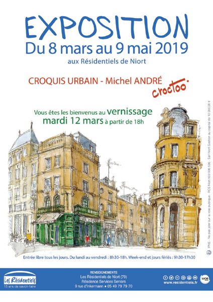 Exposition croquis urbain