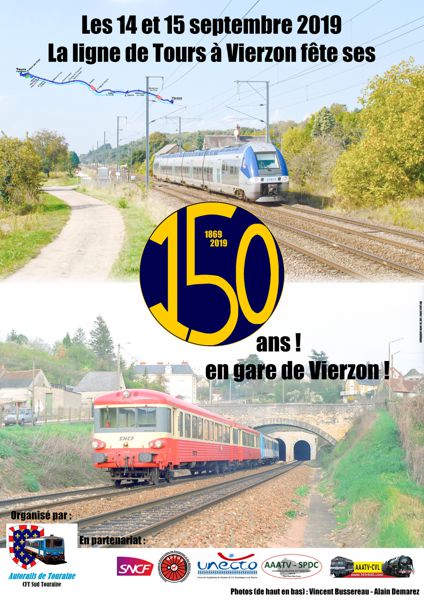 150 ans de la ligne Tours-Vierzon