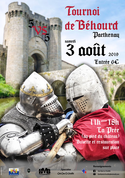 Tournoi de Béhourd Parthenay (79)