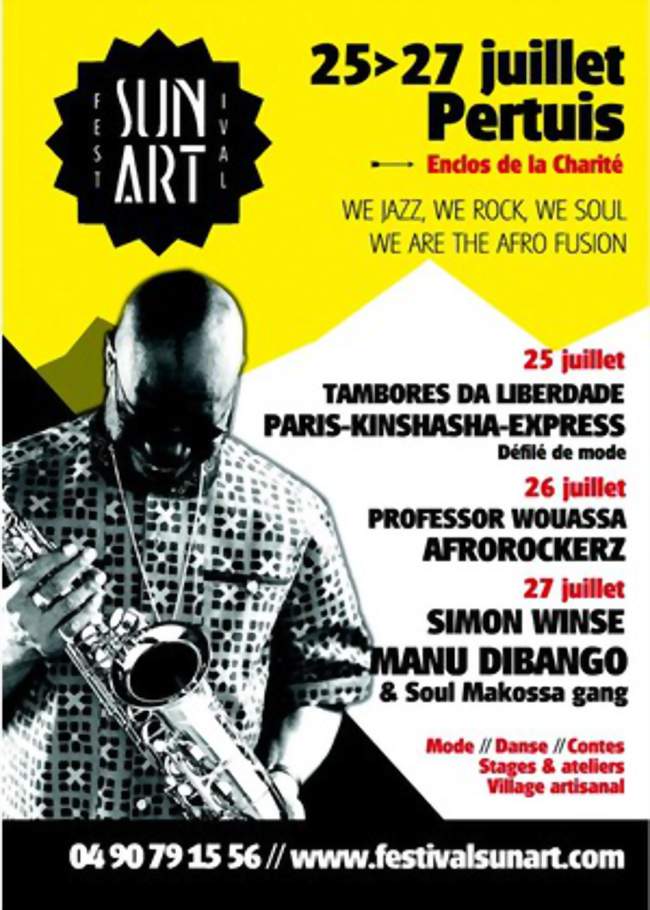 Sun Art Festival 2014 avec Manu Dibango