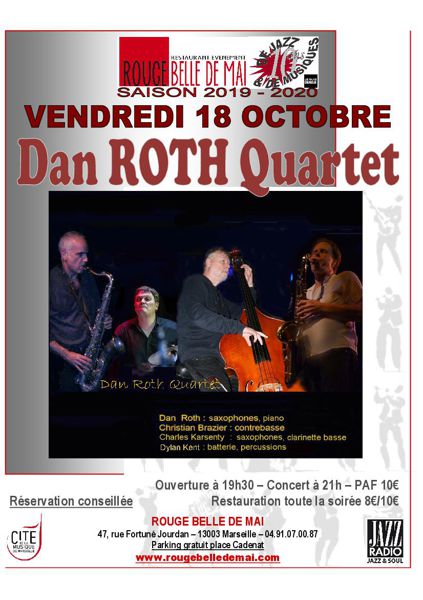 Concert Dan Roth Quartet