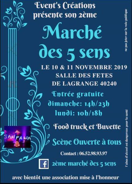 2ème Marché des 5 sens