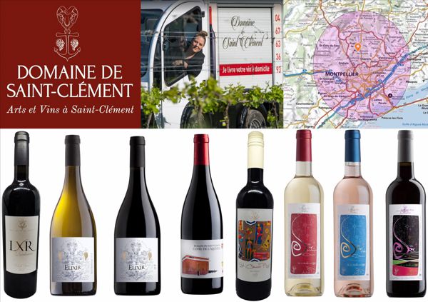 Livraisons sécurisées des vins du Domaine Saint Clément