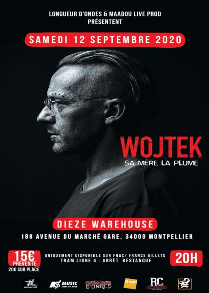 Wojteck, one-man show « Sa mère la plume »