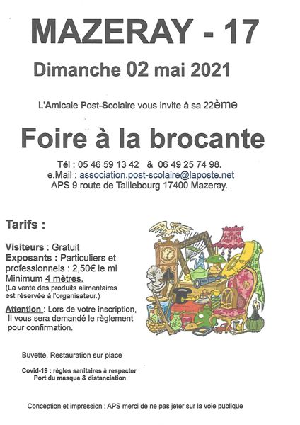 Foire à la BROCANTE