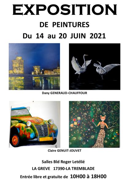 EXPOSITION DE PEINTURES