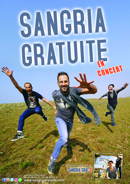 SANGRIA GRATUITE en concert