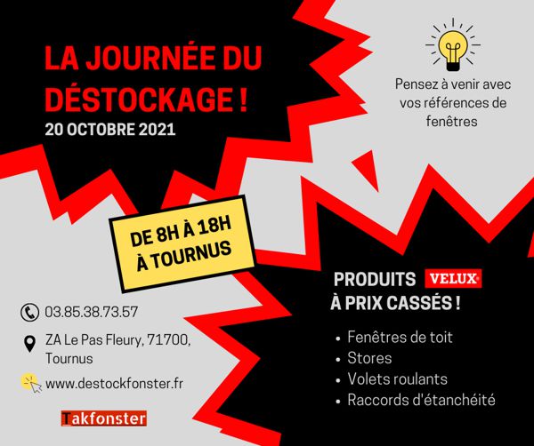 Destockage Massif Produits Velux 