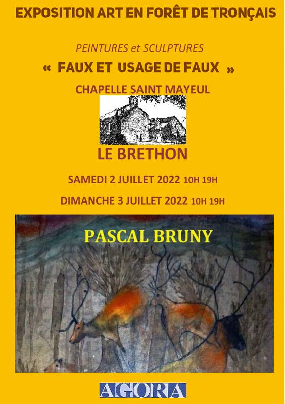 PASCAL BRUNY EXPOSITION CHAPELLE SAINT MAYEUL