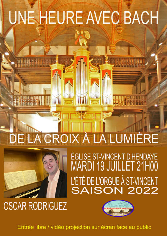 Concert Orgue-Une heure avec Bach