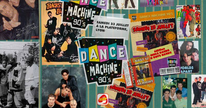 Dance Machine 90's : Girls Bands & Boys Bands