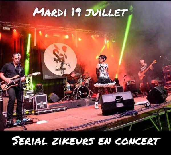 Concert-repas avec les Serial Zikeurs