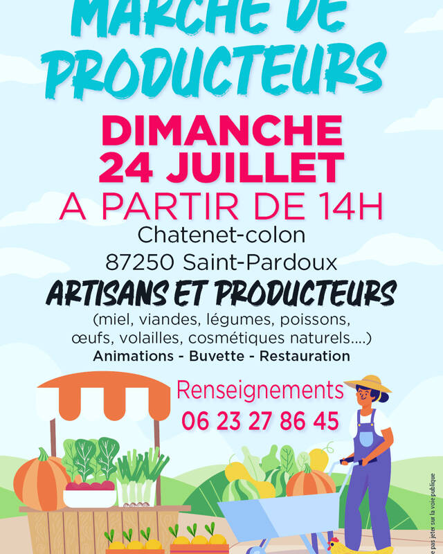 Marché de producteur à la ferme