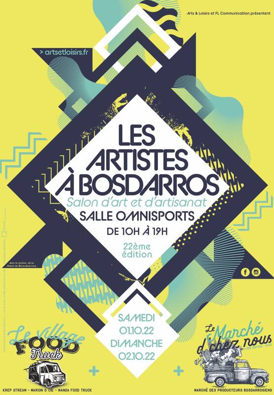 LES ARTISTES À BOSDARROS - 22 EME ÉDITION