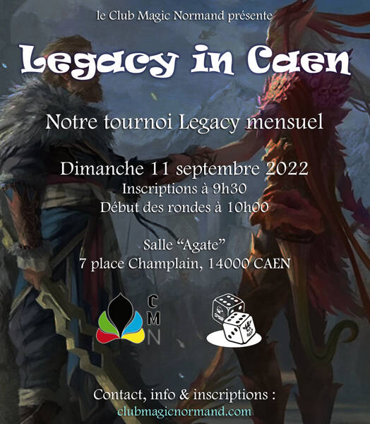 Jeu de Cartes Magic l'Assemblée, tournoi Septembre