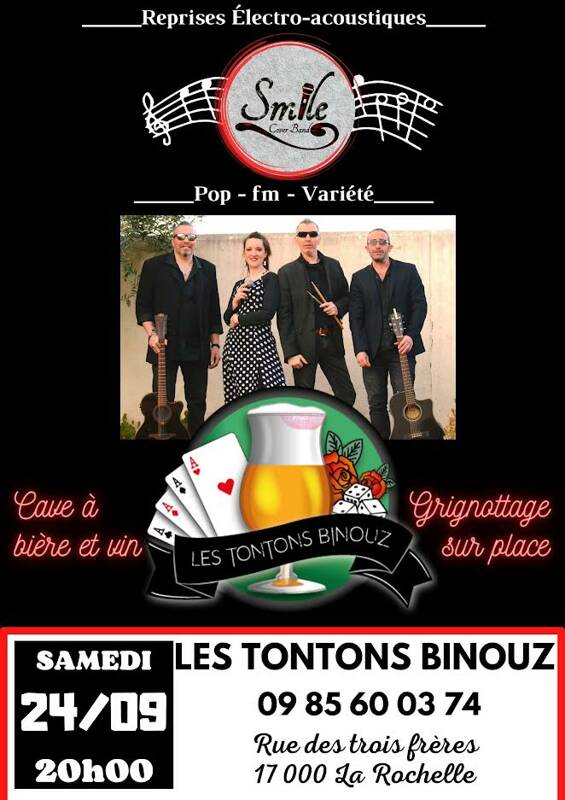 CONCERT DE SMILE AUX TONTONS BINOUZ