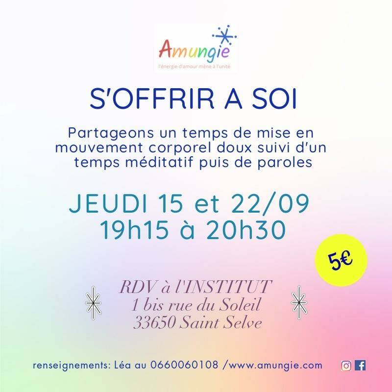 S'offrir à soi