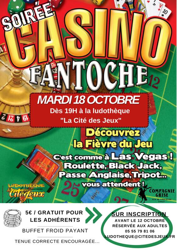 Soirée Casino fantoche