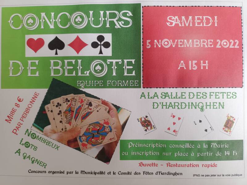 concours de belote