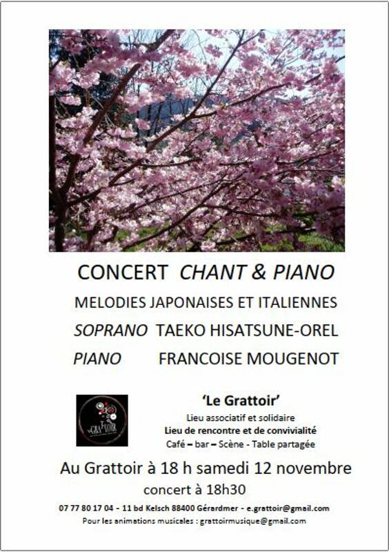 Concert chant et piano