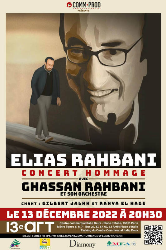 ELIAS RAHBANI - Concert Hommage avec Ghassan Rahbani