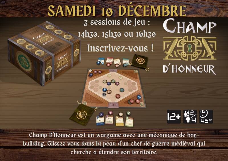 Découvrez le jeu Champ d'honneur