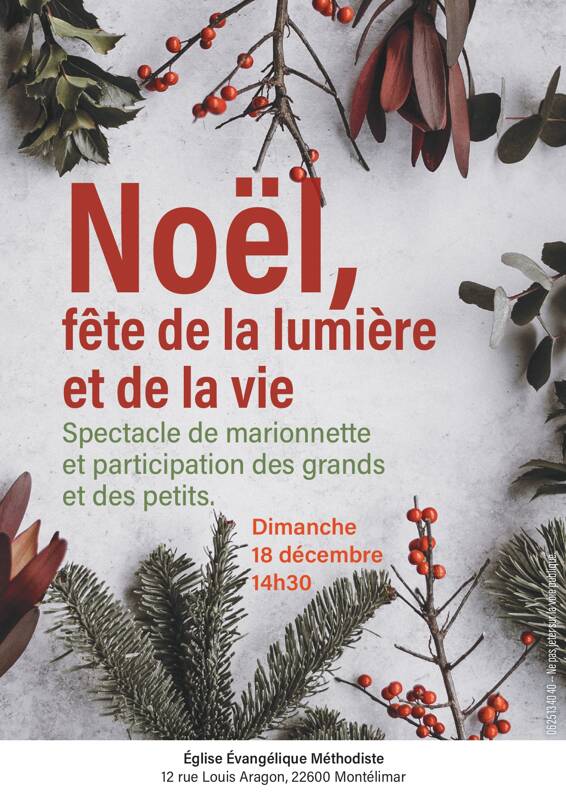 Noël fête de la lumière et de la vie