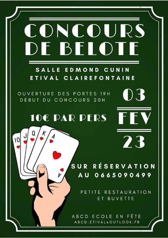 Concours de Belote