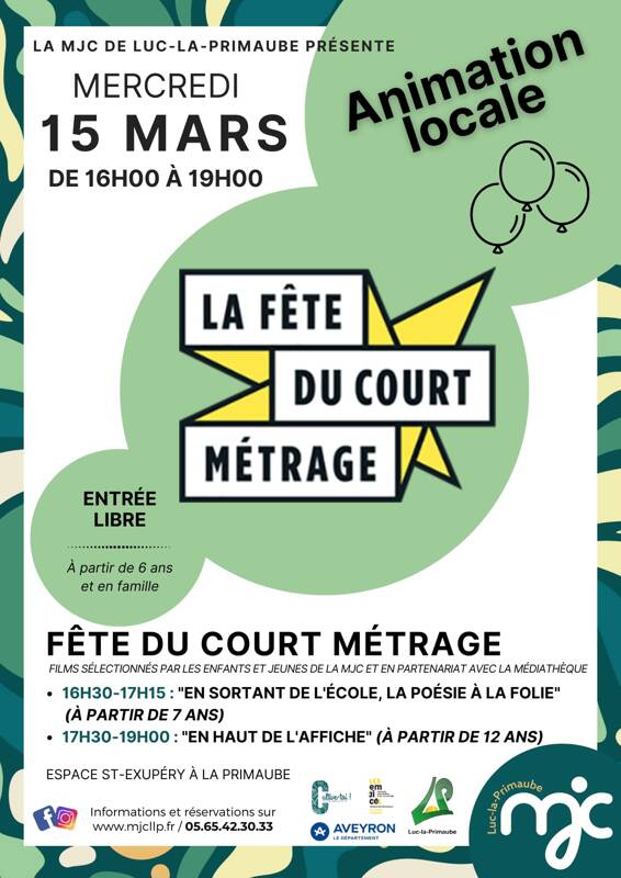 La fête du court métrage