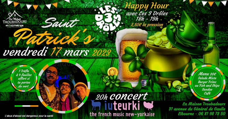 Soirée Saint Patrick