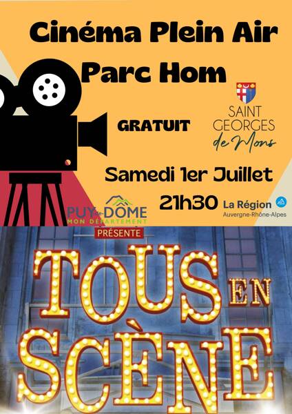 Cinéma plein air Tous en Scène