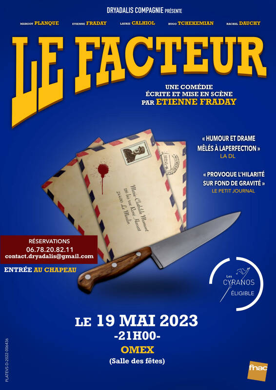 Soirée théâtre : Le Facteur