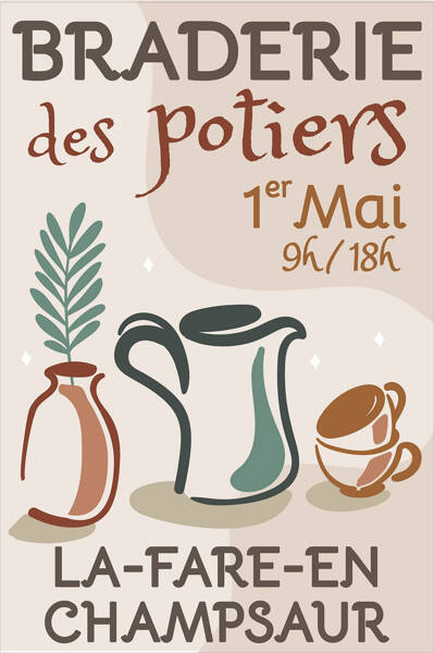 Braderie des potiers de La-Fare-en Champsaur