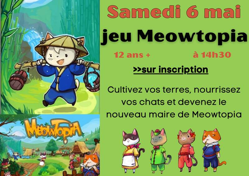 Animation jeu Meowtopia