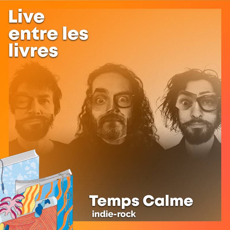 LIVE ENTRE LES LIVRES - Concert Temps Calme