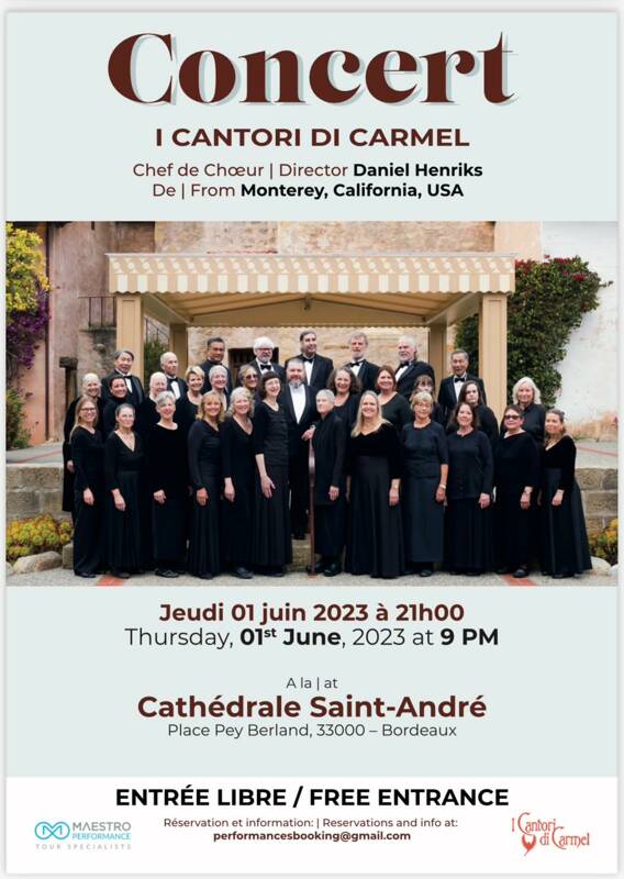 CONCERT CHORAL GRATUIT