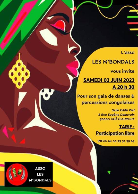 Gala de danse et percussion du Congo Brazzaville