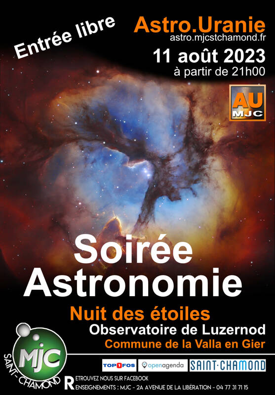 Soirée astro : nuit des étoiles