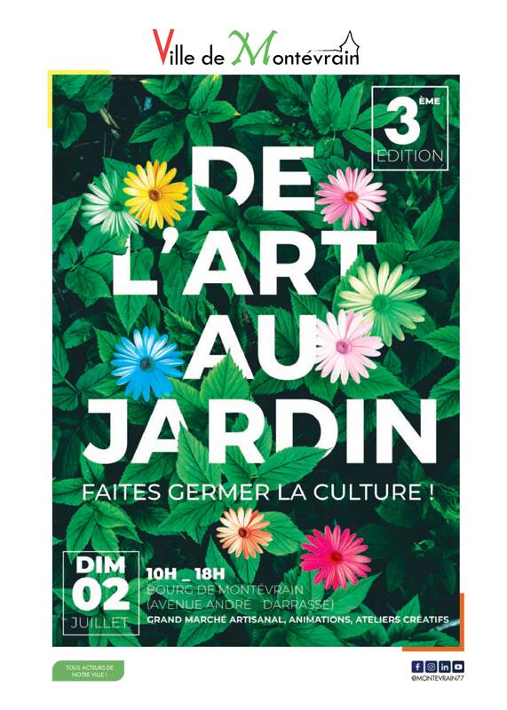 De l'art au jardin