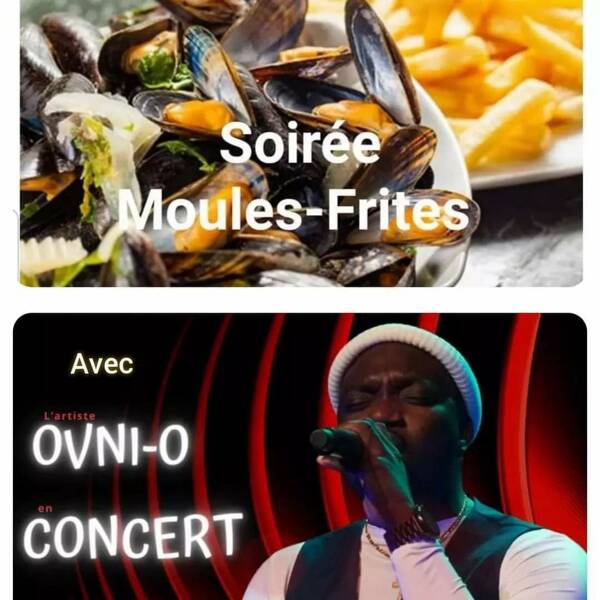 Soirée Moules-frites avec concert